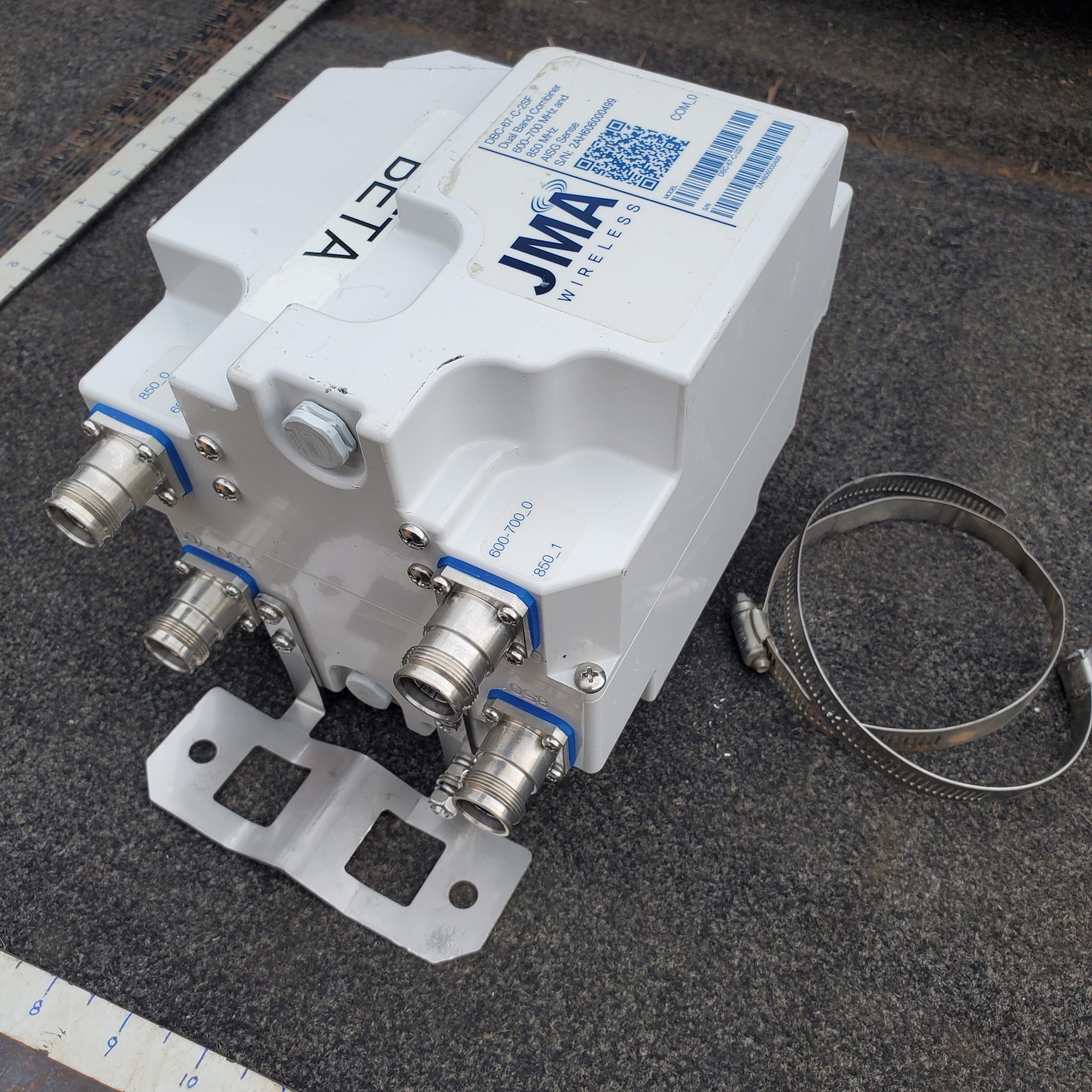 JMA Dual Band Combiner DBC-67-C-2SF 600-700 MHz & 850 MHz 4.3-10 AISG USED