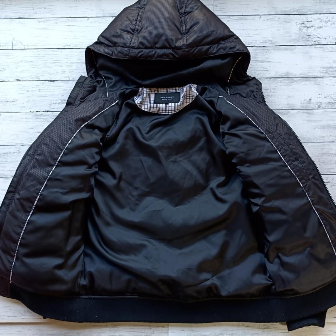 Burberry Black Label Down Jacket Houndstooth Nova… - image 12