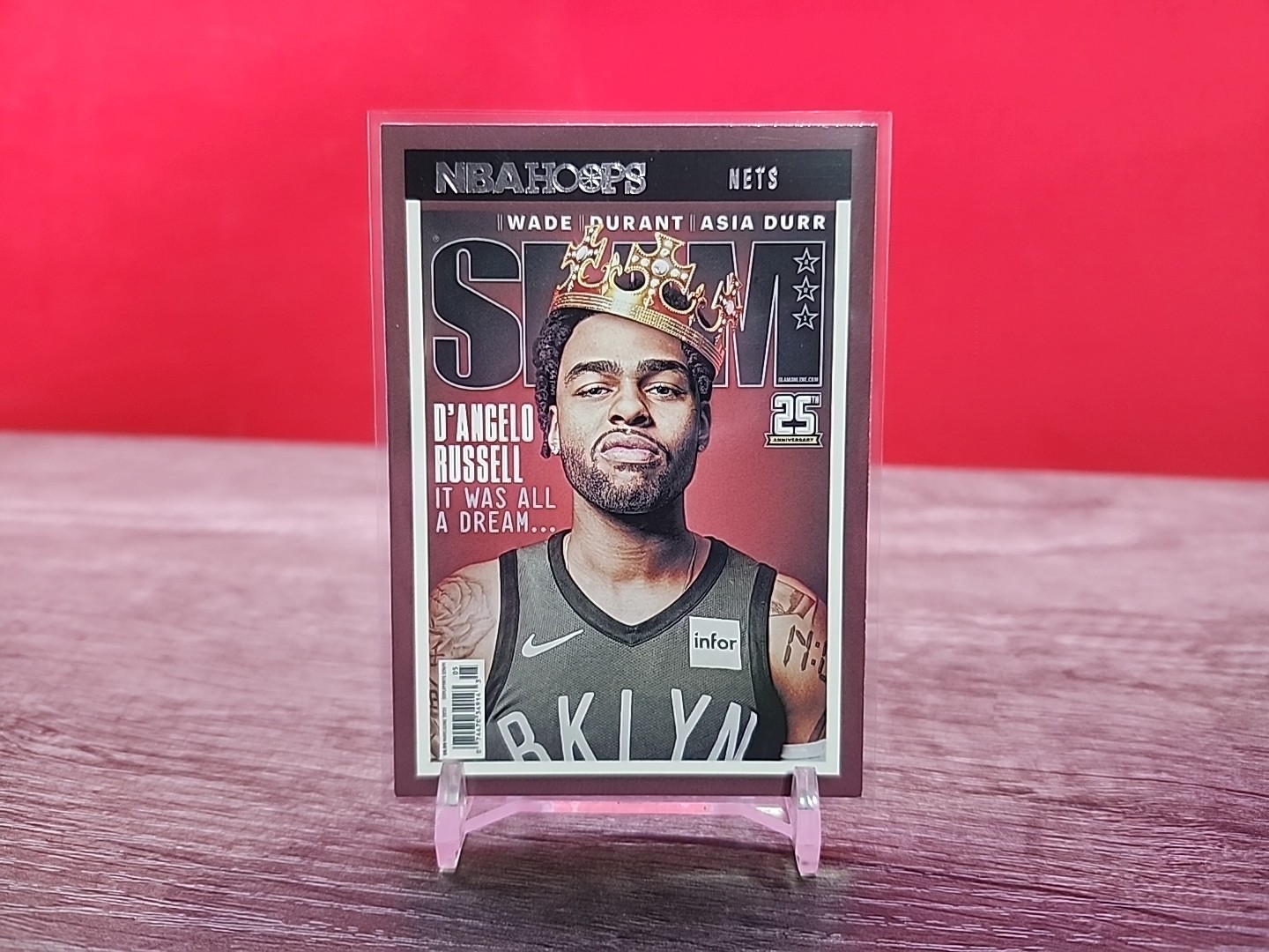 2021-22 Panini Hoops D'Angelo Russell Slam Magazine Insert #221