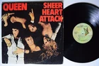 QUEEN Sheer Heart Attack ELEKTRA LP VG+ 1st press w/poster