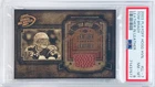 2003 Playoff Hogg Hvn TOM BRADY Game-Used Football Leather /250 PSA 8 HOF🔥📈