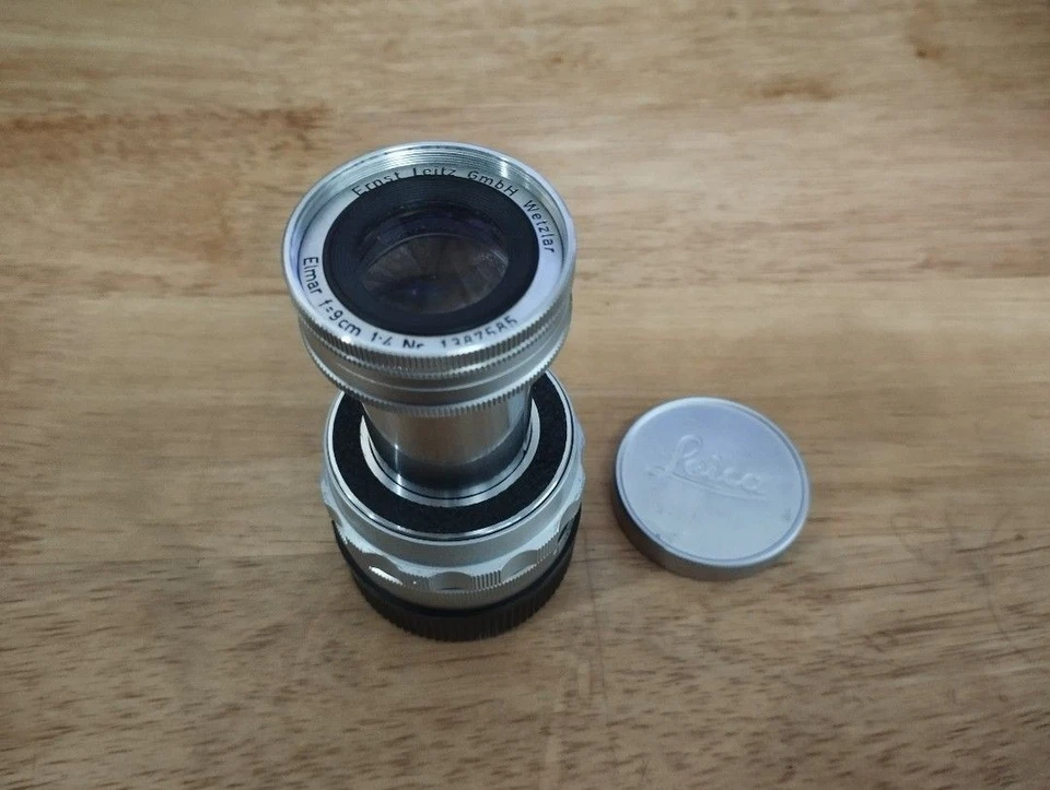Leica Elmar f=9cm 1:4 Collapsible Lens - Image 2 of 4