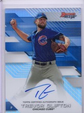 2017 Bowman's Best Trevor Clifton #B17-TC Autograph Refractor Chicago Cubs