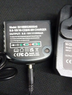 HQRP Akku Ladegerät für Black & Decker Ni-CD & Ni-Mh 9,6V und 18V Max Akkus