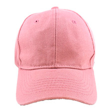 Girl's FASHION BASEBALL CAP Pink - OSFM - Adjustable