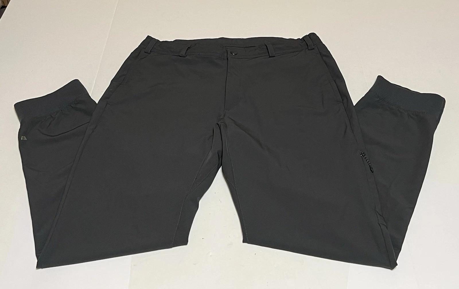 Mack Weldon Radius Flex Jogger Pants Mens Large Gray Stretch Elastic Waist Men