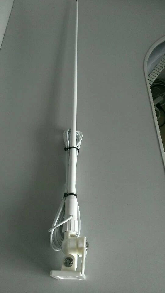 UKW/VHF/AIS Seefunk Antenne + Kabel 4,5m + Halterung 156-162MHZ 1.12m AIS fähig - Bild 2 von 4