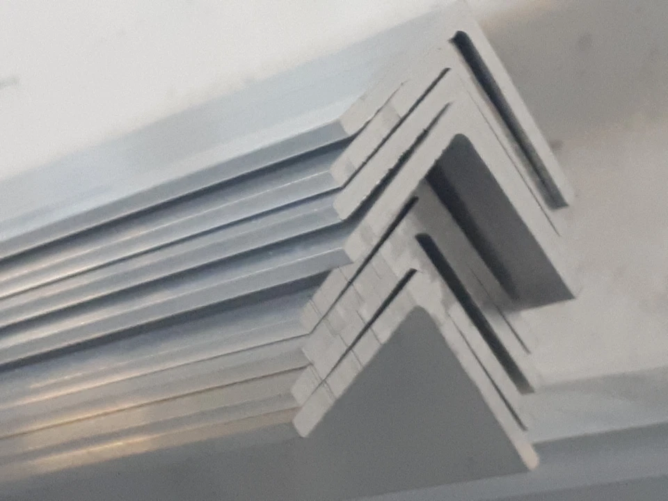 Aluminium Winkel Aluwinkel Alu Winkelprofil Schwarz RAL 9005 Pulverbeschichtet - Bild 3 von 4