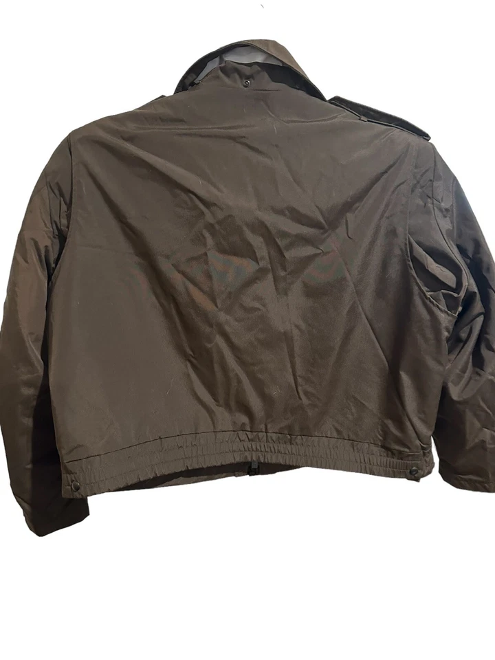 Vintage Blauer Gore-Tex Brown Jacket W/ Removable Liner Mens 2XL Bomber Police - Image 2 of 4