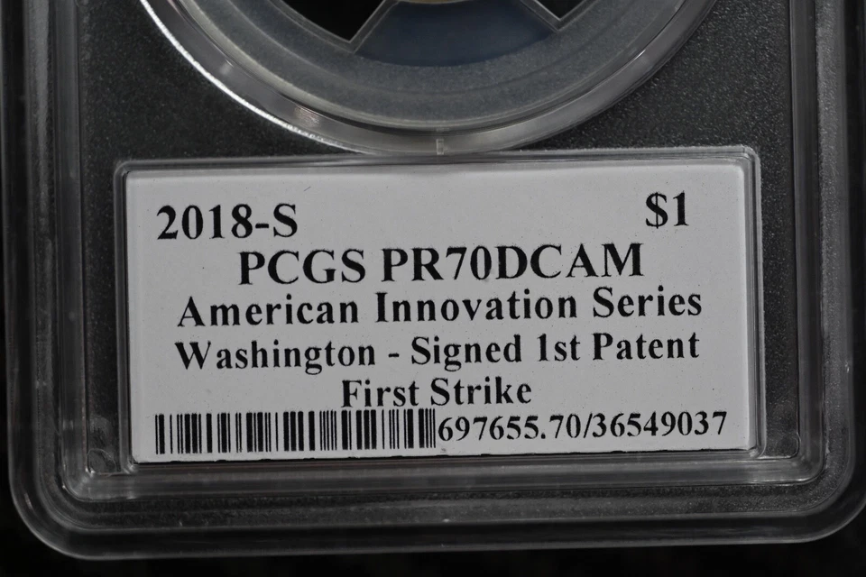 Dólar de innovación estadounidense 2018-S graduación profesional PR70DCAM PRIMER GOLPE - ¡SOLO EXISTEN 10!! Foto 4 de 4