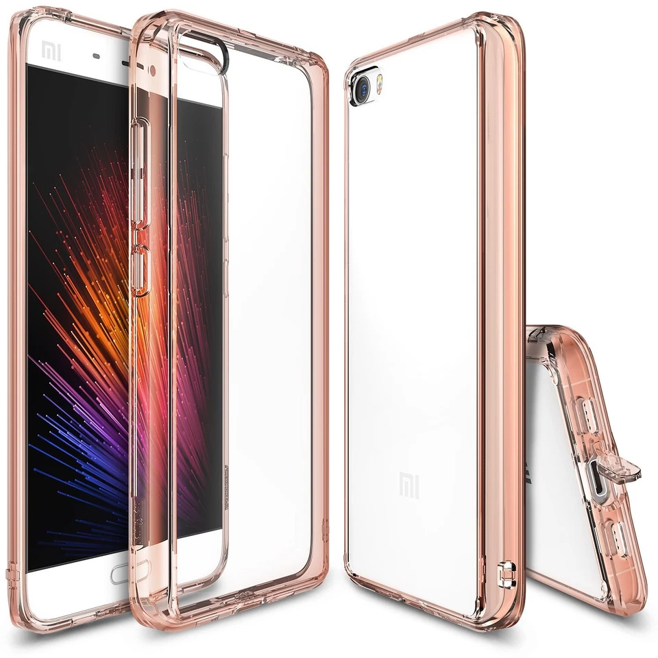 Funda protectora TPU transparente trasera a prueba de golpes para Xiaomi Mi5 | Ringke [FUSION] Foto 2 de 4