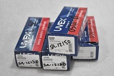 HONEYWELL UVEX S2500 SAFETY GLASSES BLACK FRAME WITH CLEAR LENSES (LOT OF 4)