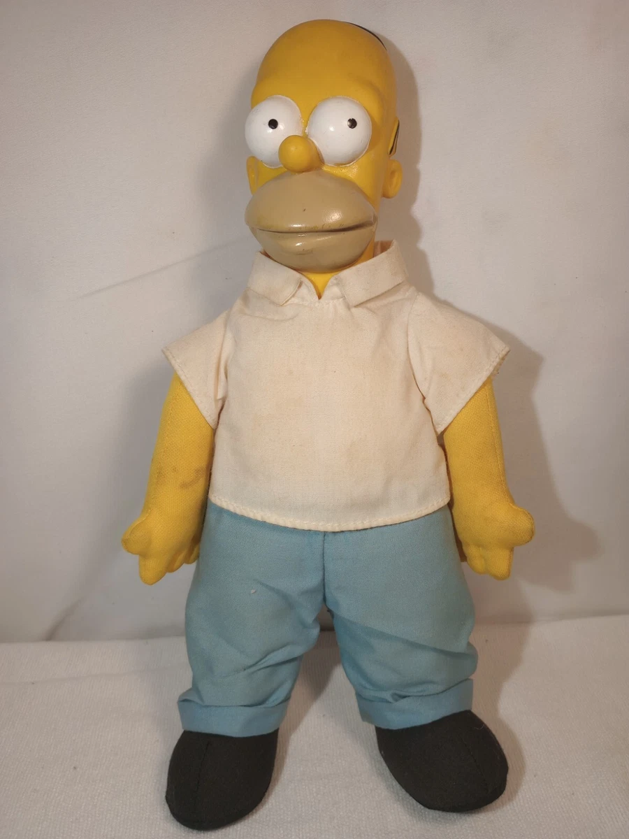 Homer simpson sales plush doll