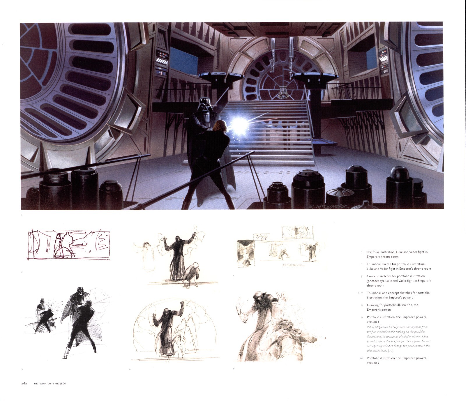 Star Wars Concept Art Ralph Mcquarrie Return Of The Jedi