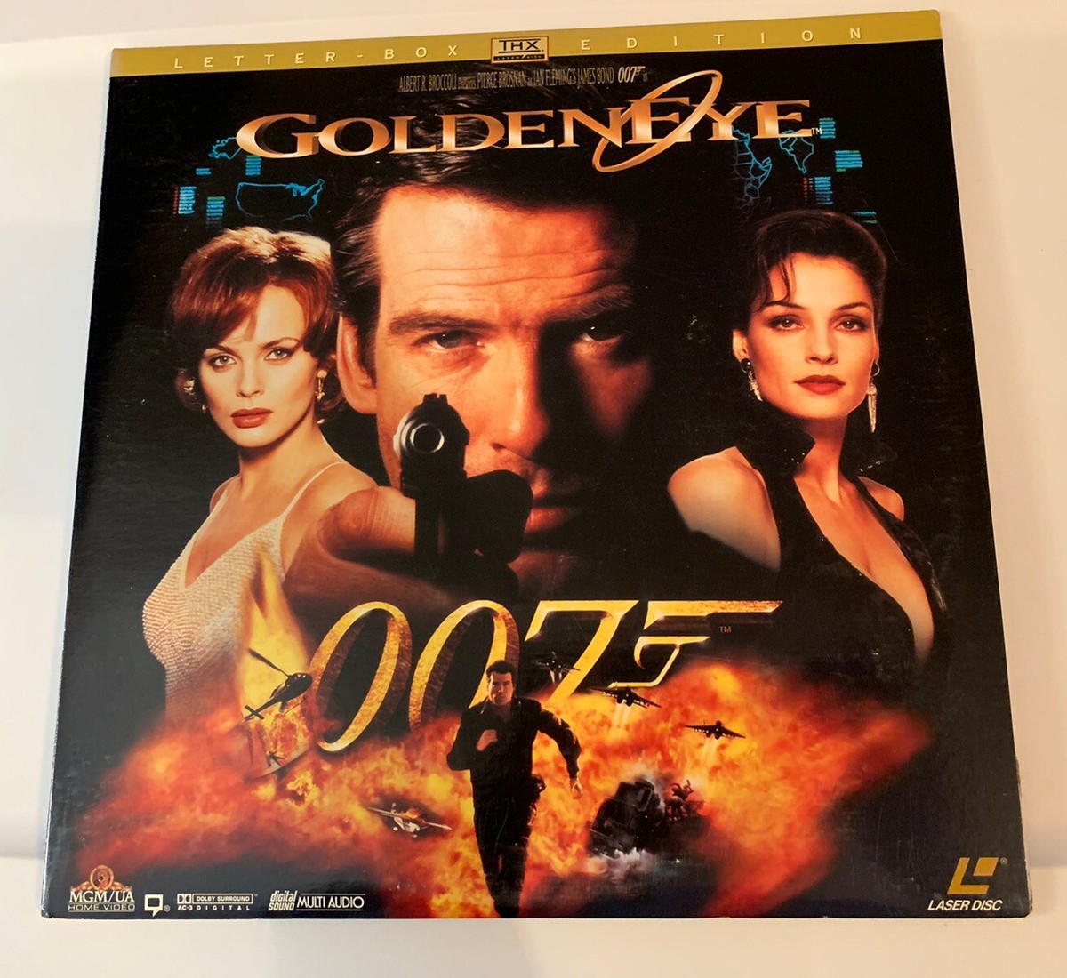 Goldeneye 007 James Bond Letterbox THX Pierce Brosnan MGM 1996