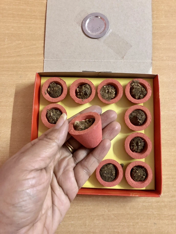 12 CUPS Sambrani Dhoop Incense AARTl- mixed fragrances- meditation puja - Image 3 of 4