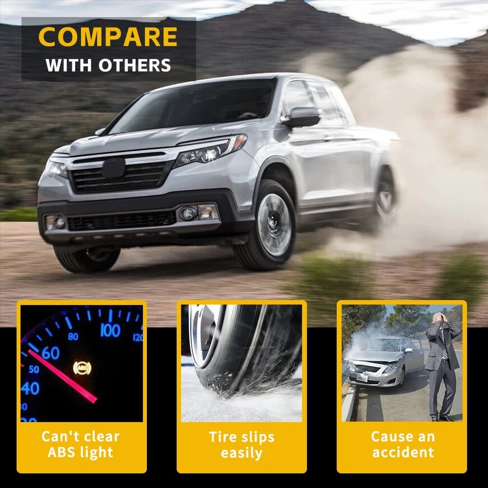 2x Front Right & Front Left ABS Wheel Speed Sensors For Toyota Corolla 2004-2007 Foto 4 de 4