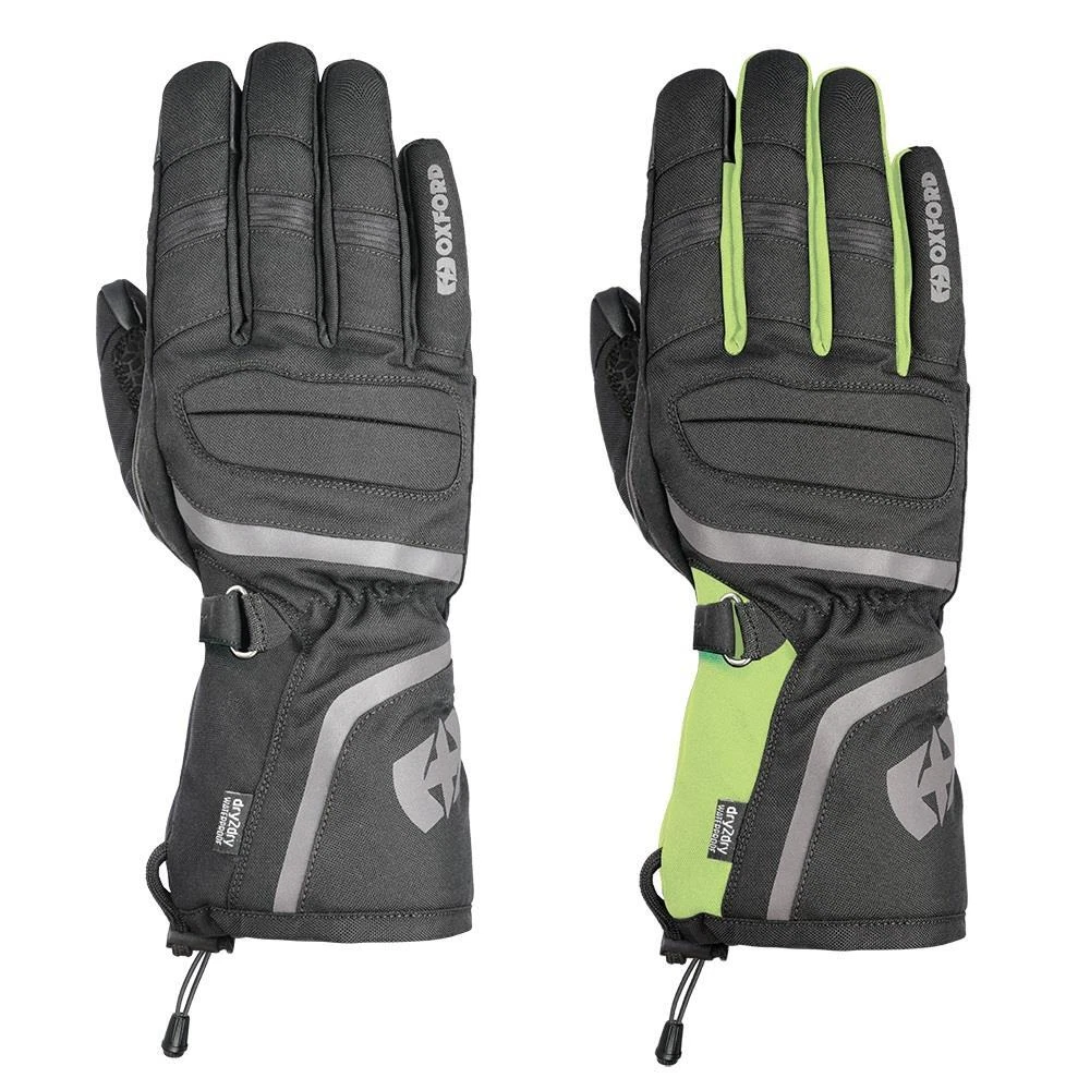 Oxford Convoy 3.0 Waterproof Textile Motorcycle Motorbike Touring Gloves Winter