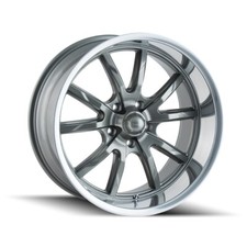 Cpp Ridler 650 Wheels 17x8 18x9.5 Fits Pontiac Tempest Ventura Gto