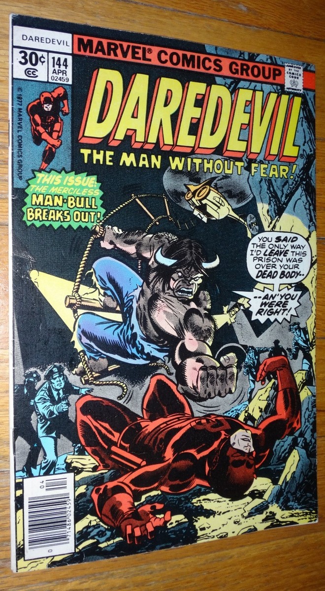 DAREDEVIL #144 MAN-BULL VF/VF- | eBay
