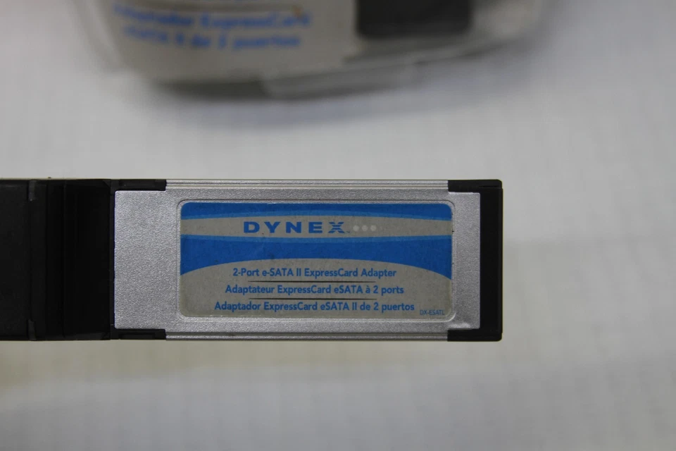 Dynex 2 port eSATA II to Express Card Expresscard Adapter x2 - Image 3 of 4