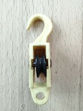 Gilbert Erector Set Yellow Single Sheave Pulley Block