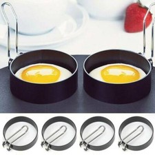 Spiegelei Ei Form Egg Ring Spiegeleiform Omelette Kochen Edelstahl Bratform Neu