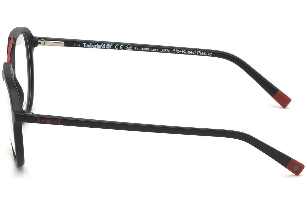 Timberland TB1618 002 Black Oversized Plastic Aviator Eyeglasses 58-16-150 RX AB Krajowy super zysk