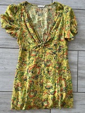 Urban outfitters Yellow Floral Dress - Medium