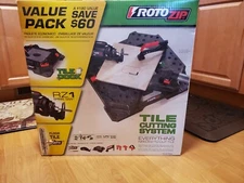 Rotozip Tile Cutting System TD1 - Dock, Saw, Bits, NEW