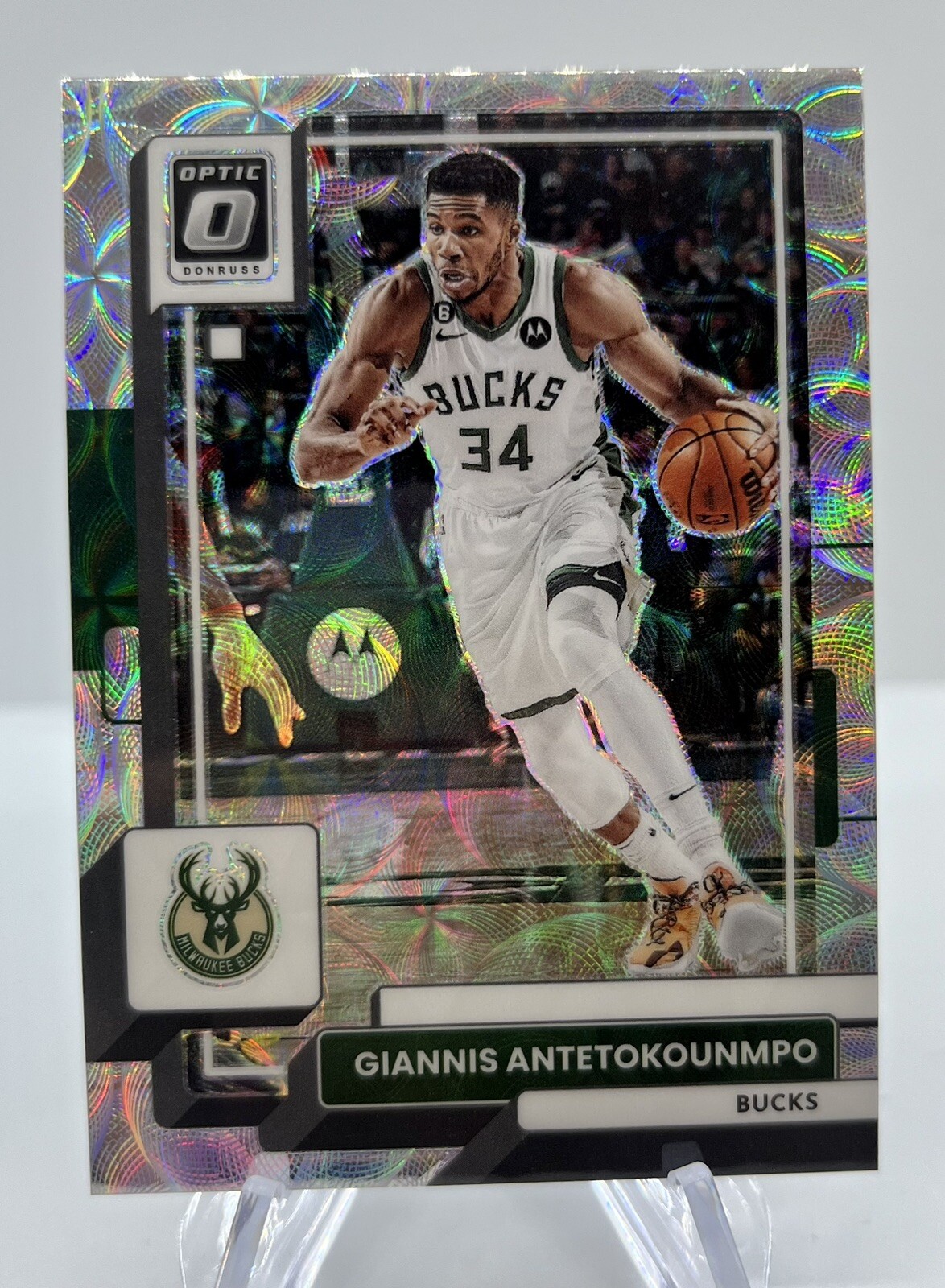 2022-23 Donruss Optic Giannis Antetokounmpo #75 Premium Box Set Scope /249 SP