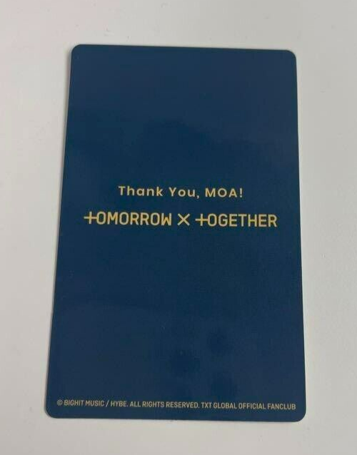 TXT SOOBIN JAPAN FAN CLUB FC MOA Membership 2022 Survey
