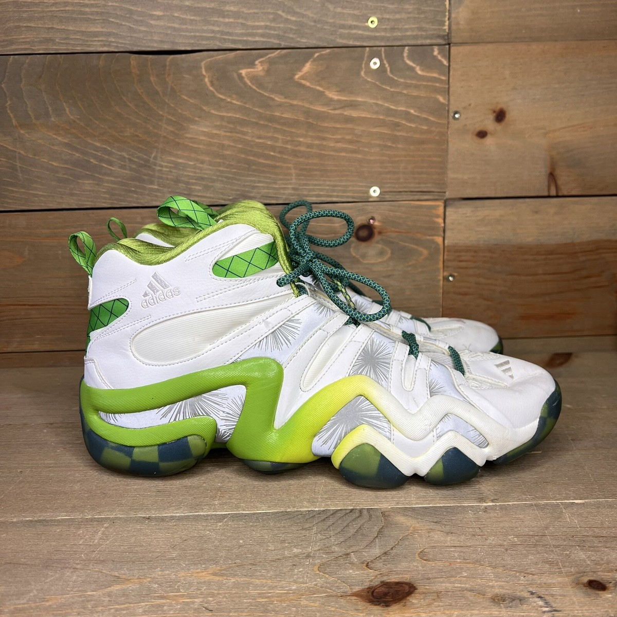 Adidas Crazy 8 Seattle Sounders FC MLS White Green Kobe