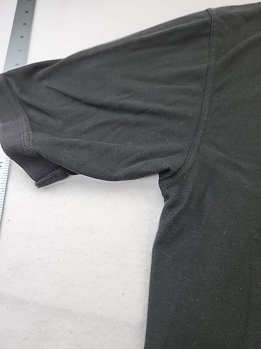 STI Surgical Training Institute Logo Black Polo Shirt Mens 2XL Cotton Blend - Picture 3 of 9