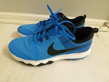 NIKE FI Bermuda Blue Sz 9 Men Spikeless Golf Shoes RARE COLORWAY WOW 776111-400