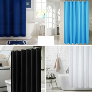 TAMGHO Extra Langer Duschvorhang Aus Samt - 213cm Hoch, Wasserdicht & Stylisch In Dunkelgrün