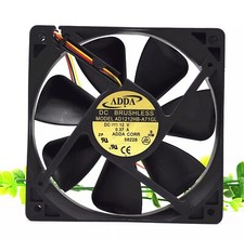 ADDA AD1212HB-A71GL 12025 DC12V 0.37A 12CM 3-Wire Silent Cooling Fan