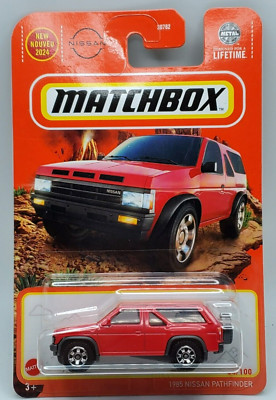 2024 Matchbox Red 1995 Nissan Pathfinder #54