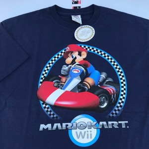Nwt Wii Mariokart T Shirt Size L Large Vintage 00s Unworn Nintendo Rare Ebay