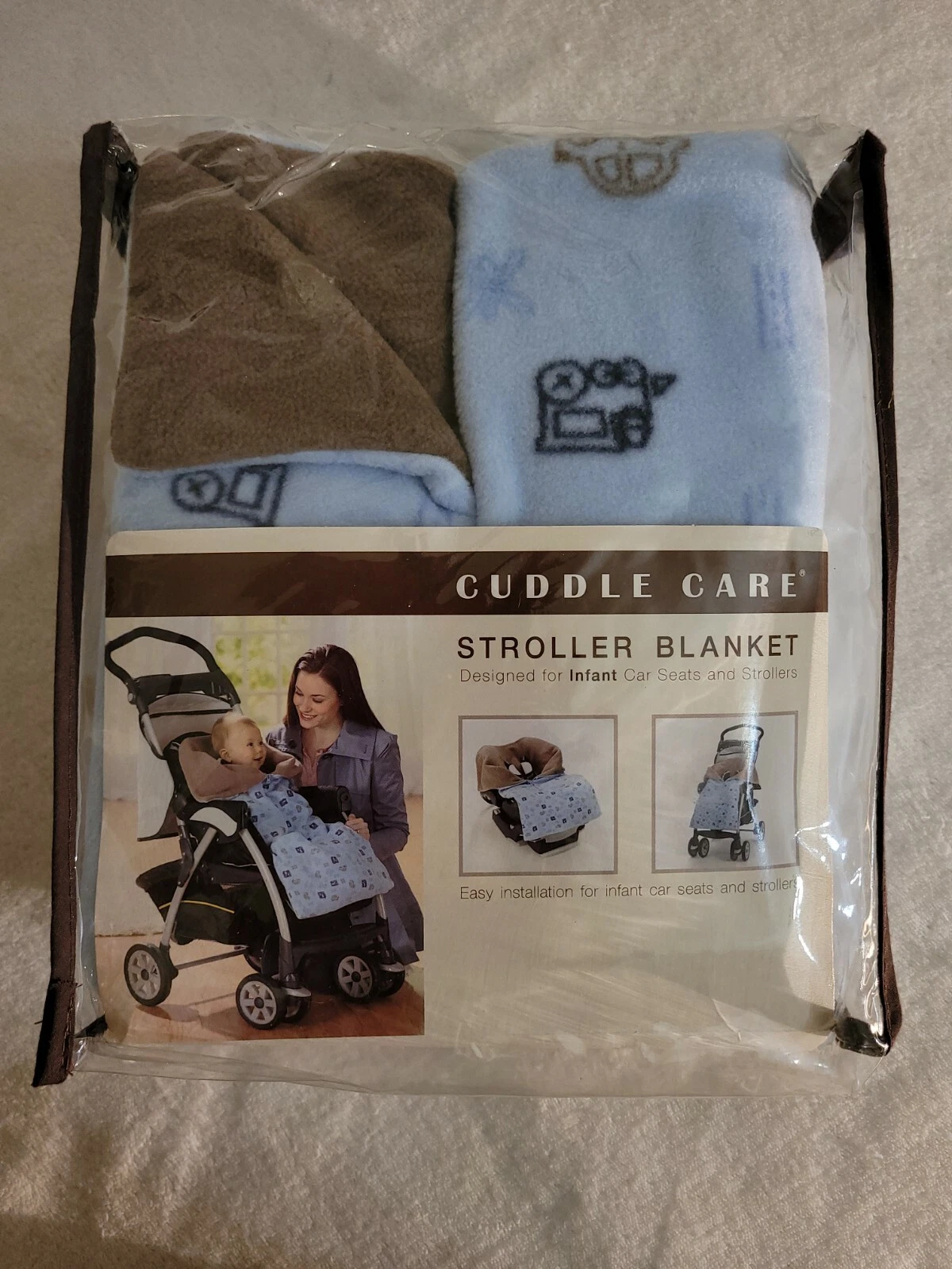 Cuddle Care Infant Stroller And Car Seat Blanket