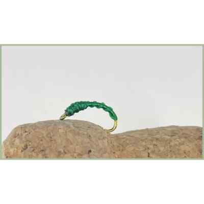 Buzzer Trout Flies 6 PER PACK Grey Ribbed, Choice Of Sizes Best Buzzzer - Foto 5