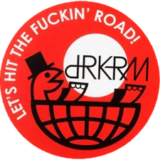 Darkroom Skateboards "Roadtrip" Sticker / Decal 3.5" - FREE SHIPPING!