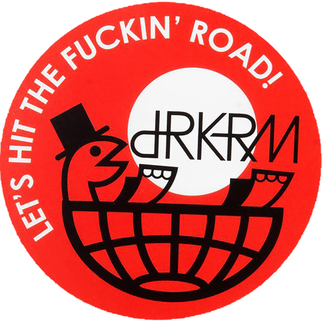 Darkroom Skateboards "Roadtrip" Sticker / Decal 3.5" FREE SHIPPING