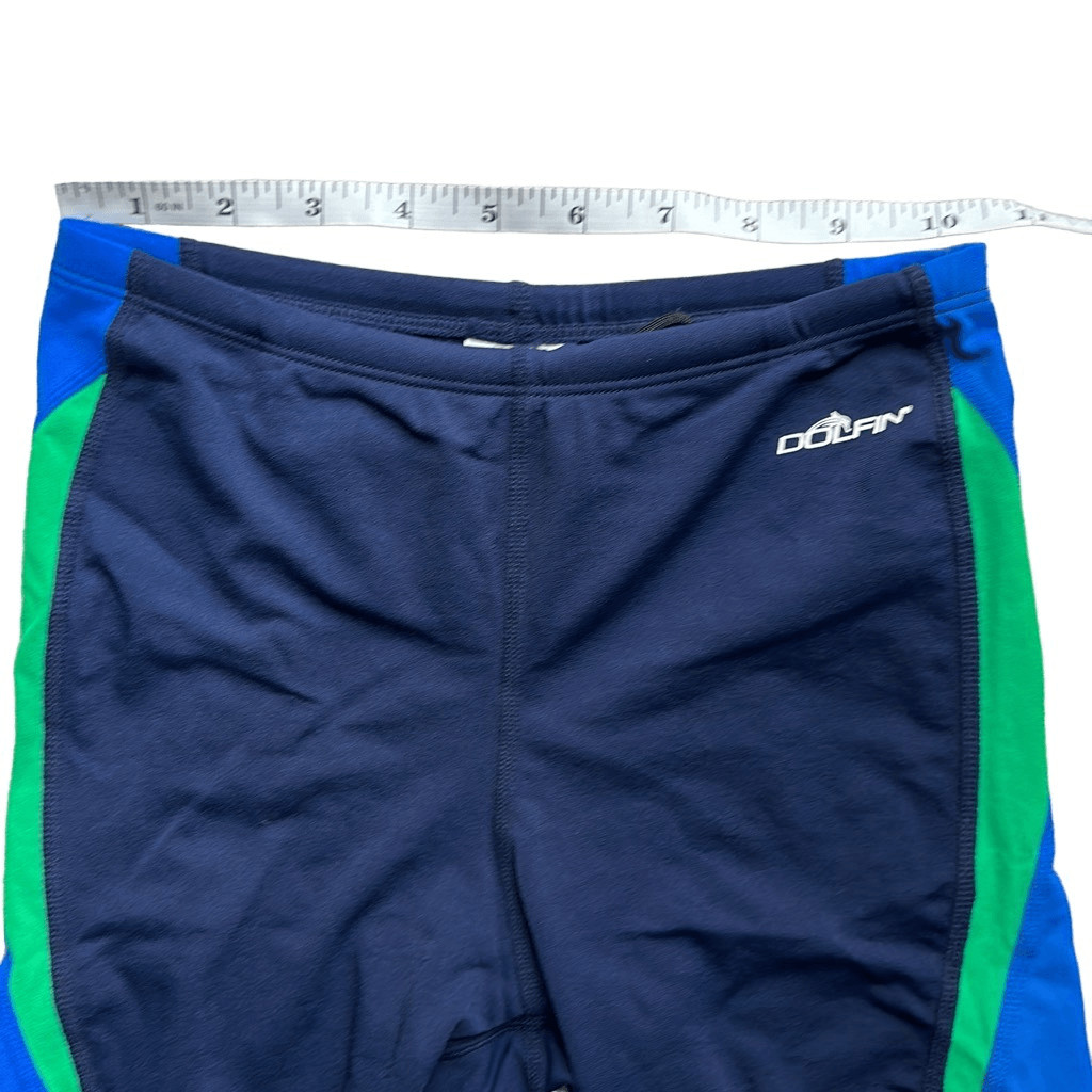 Dolfin Mens RELIANCE Navy/Blue/Green Colorblock Jammer US 28