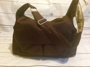 Pottery Barn Kids Brown Diaper Backpack Messenger Bag Ebay