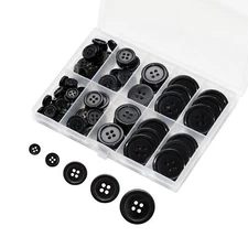 100 pcs Buttons for Crafts Buttons Button DIY Buttons Mixed Sewing Buttons 5 ...