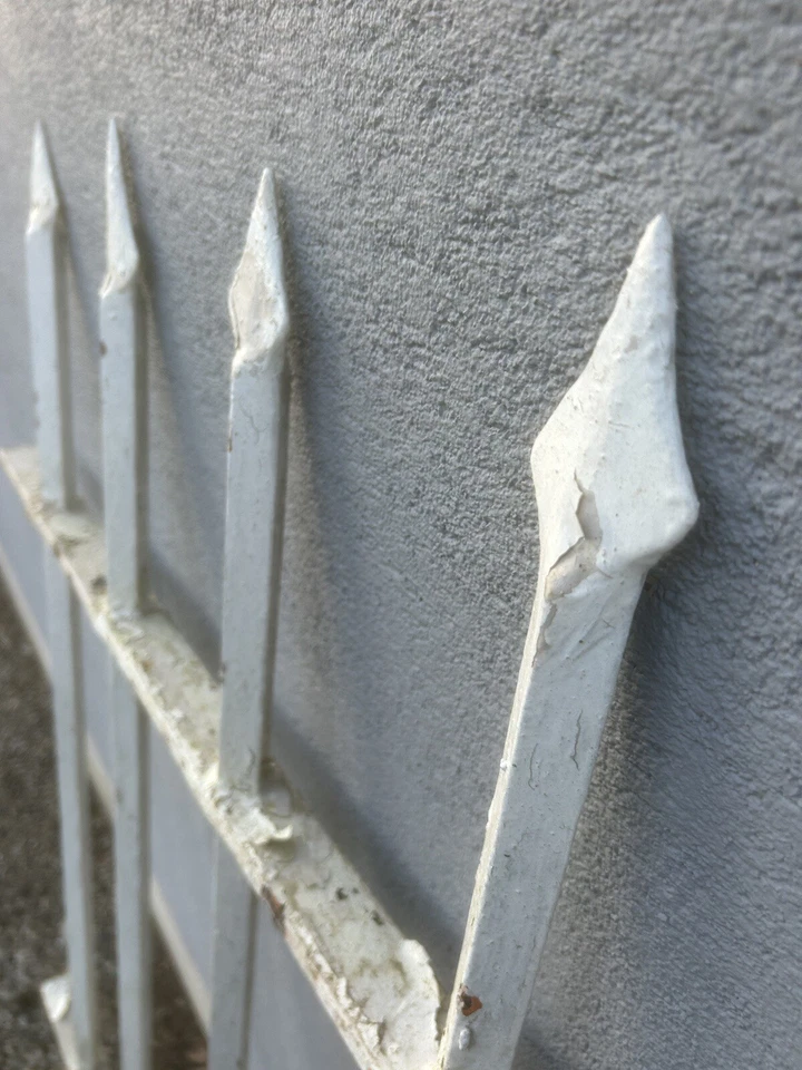 1x Grille de Défense Fer Forgé Ancien Château Maison Barreau Fenêtre 85 x 130cm - Photo 3/4