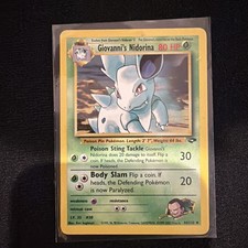 POKEMON GIOVANNI'S NIDORINA 44 GYM CHALLENGE 132 UNCOMMON UNLIMITED MP