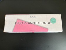 Craftelier 9 Disc Planner Punch Disk Binding  - NEW - Boxed