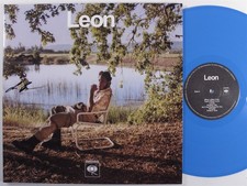 LEON BRIDGES Leon COLUMBIA LP NM blue wax autographed gatefold t